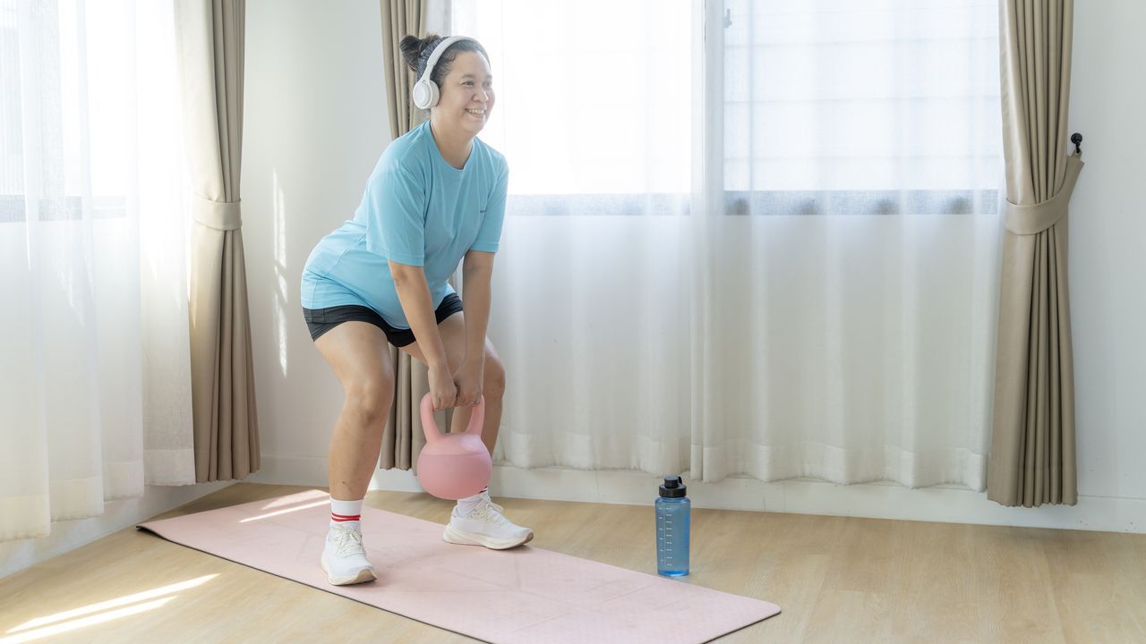 Only got five minutes to spare? Try this kettlebell workout to build strength and get your heart pumping
