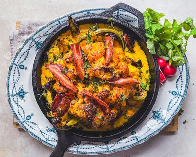 How to make cauliflower cheese using the whole plant – recipe