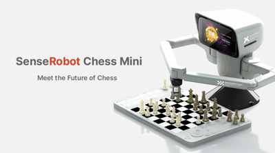 SenseRobot's Chess Mini Hits Kickstarter April 21—A Robot Opponent You Can Actually Take Home