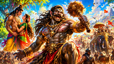 The Story Of Ghatotkacha, The Son Of A Pandava And A Rakshasi