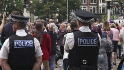 Four people stabbed outside UK train station, 2 held; video shows chaotic scenes