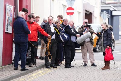 Woman urges Swinney to boycott Israel as interview interrupted