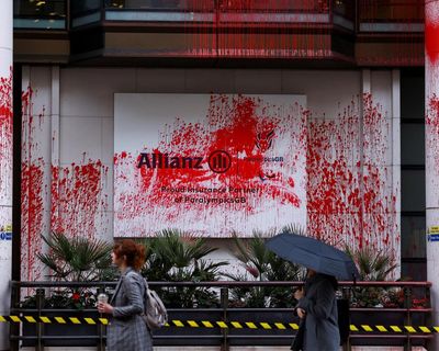 Allianz sues six people alleged to have been part of Palestine Action protests