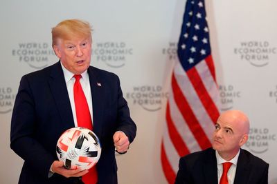 Will Donald Trump present the World Cup 2026 trophy to the winning country?