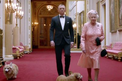 Queen Elizabeth’s Olympic skydiving dress unveiled in new royal exhibition