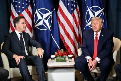 Nato boss fails to quell Trump’s rage after ‘frank and open’ talks on Iran
