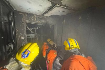 Power bank explosion damages condominium