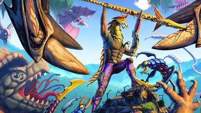 Trippy, psychedelic alien shooter ChainStaff shows there are still new ways for games to be 'retro'