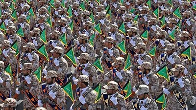 Ceasefire threatened as Iran closes strait again and Trump warns US troops are to remain