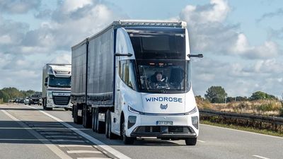 Don’t Call It A Tesla Semi: China’s Windrose Delivers First EV Truck In The U.S.