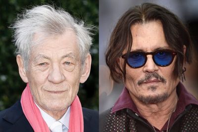 Sir Ian McKellen heaps huge praise on co-star Johnny Depp: ‘I fell in love with him’