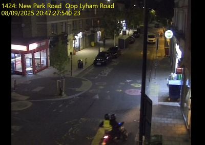 Police investigating fatal shooting in Clapham release footage of two men on a motorbike