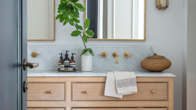 Where to Store Towels in a Small Bathroom — Because They Don't Belong On the Floor