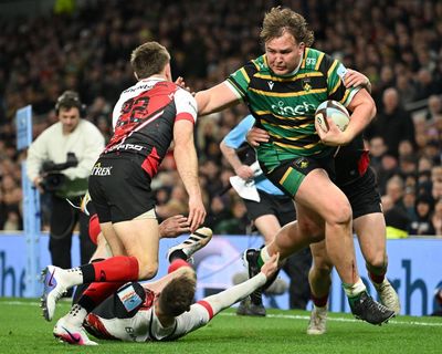 Meet JJ van der Mescht, the 6ft 7in, 23st Saint: ‘A fly-half trapped in a second-row’s body’