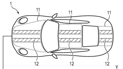 Porsche Filed A Patent For Hidden Racing Stripes