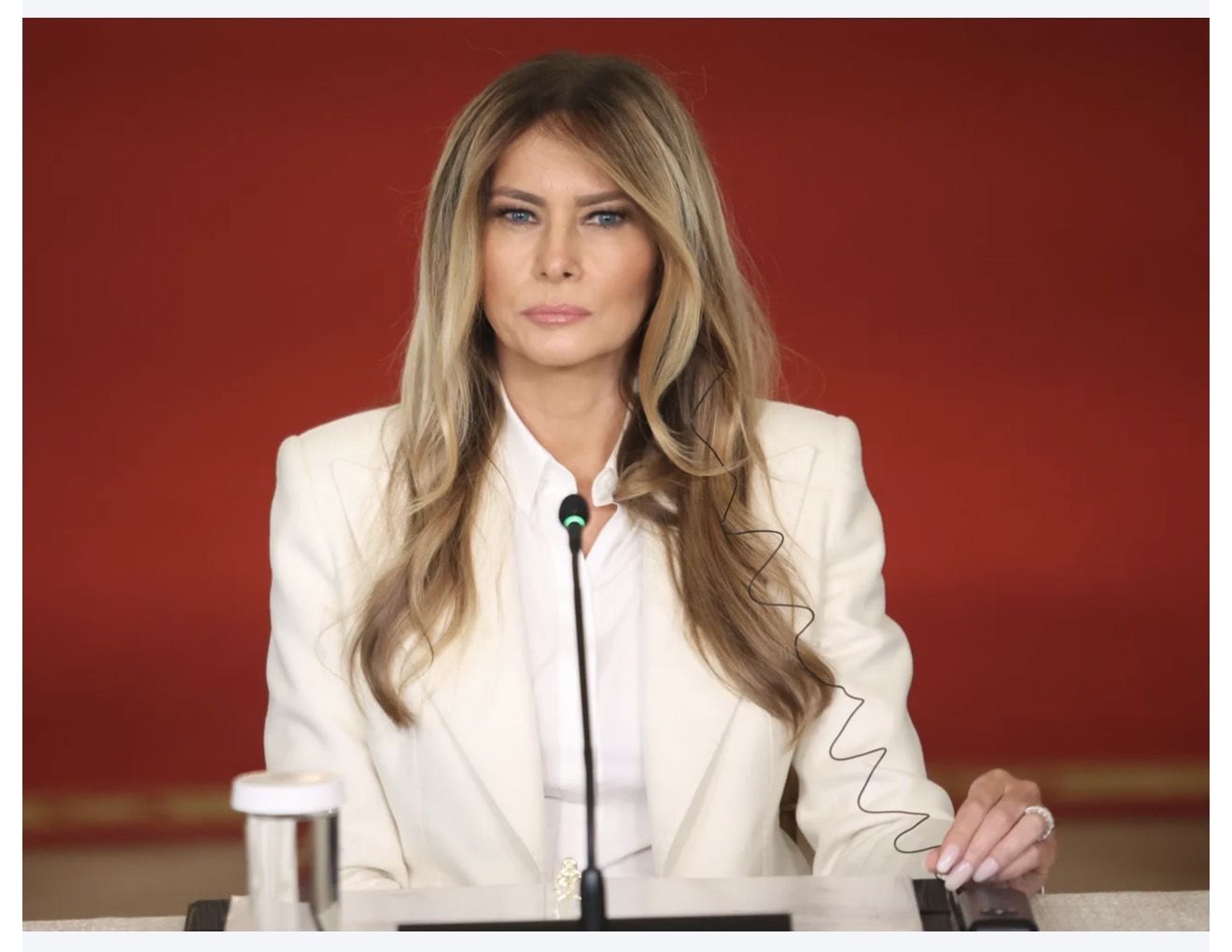 First Lady Melania Trump's Public Approval Hits Record…