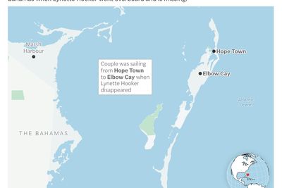 Husband arrested in Bahamas after US woman vanishes from boat denies wrongdoing, lawyer says