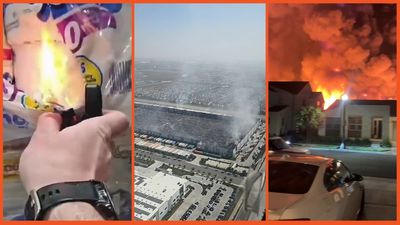 ‘All you had to do was pay us enough to live’: Employee unhappy with pay from California warehouse, walks into work with a lighter and a grudge