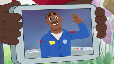 NASA astronaut Leland Melvin makes a cartoon cameo in latest episode of Disney+'s 'Hey A.J.!'