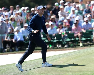 Rory McIlroy holds share of Masters lead after flying start to his title defence