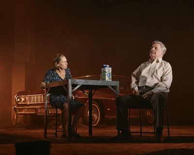 Death of a Salesman review – Nathan Lane and Laurie Metcalf hypnotize in revival