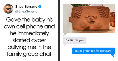 “Just Ask God”: 55 Hilarious Parent-Kid Conversations That Prove They Have Humor In Their DNA (New Pics)