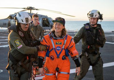 Artemis II live updates: Artemis II astronauts welcomed home in Houston after successful splashdown