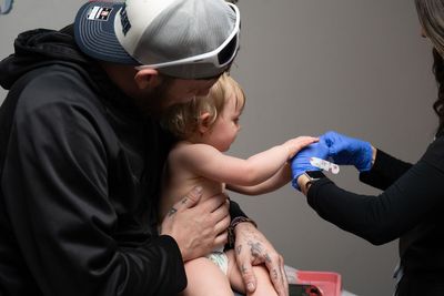 Babies are ‘sitting ducks’ as US measles outbreak spreads to more states