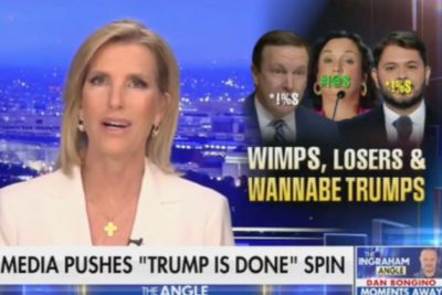 Fox News host Laura Ingraham criticizes Democrats for using profanity but insists it’s different when Trump curses