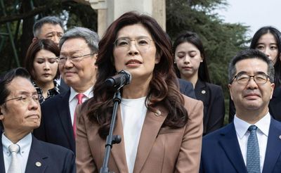 Xi tells Taiwan opposition leader people on both sides of strait are Chinese in rare meeting