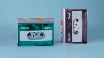 This portable cassette player blends retro charm with wireless convenience