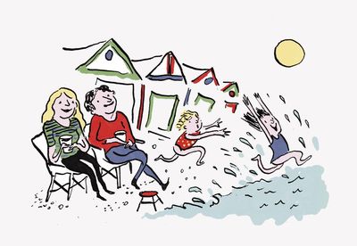 Our family’s Saturday: ‘I love it when we’re all in the water together’