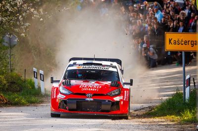 WRC Croatia: Elfyn Evans crash hands Sami Pajari rally lead as early drama continues