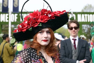 Ladies Day hats turn heads at Aintree