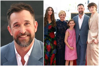 The Pitt's Noah Wyle poses for rare family snap as he's honoured on Walk of Fame