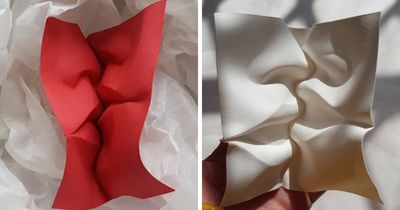 This Artist Transforms A Single Sheet Of Paper Into Mesmerizing Geometric Sculptures (40 Pics)