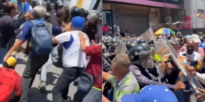Venezuelan Protesters Clash With Police as Repression Persists Under US-Backed Leadership: 'They Showed Their True Face'