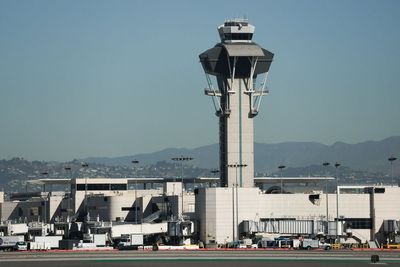 Pilot forced to slam on brakes in near miss with truck at major US airport