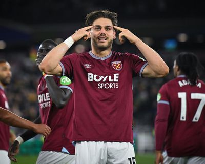 West Ham double up twice to thrash Wolves and put Spurs in relegation zone