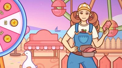 Treasure Beach is a scavenger game where you can sell what you find hidden in the sand to stingy shoppers—and let me warn you, it isn't easy