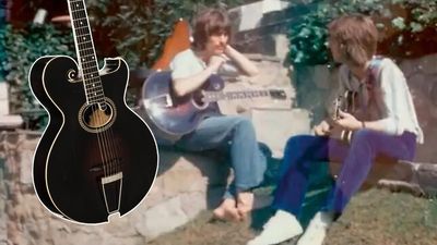 “A guitar that sits at the intersection of love, collaboration and some of the most influential songwriting of the late 1960s”: The 1913 Gibson used to write Here Comes the Sun and Let It Rain – owned by Eric Clapton – is now up for auction