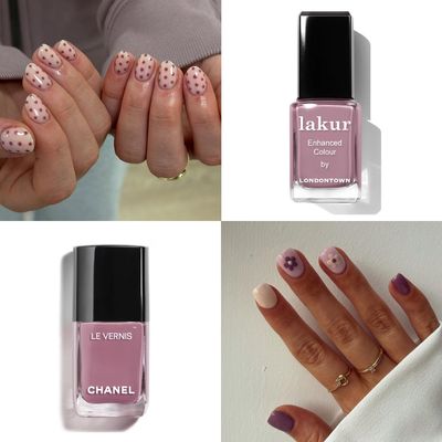 All the Cool Girls Are Wearing Mauve Nails, Spring's Hottest Polish Shade