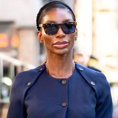 Michaela Coel Gives Spring 2026's Skirt Suit Trend a Sultry Twist in Ferragamo