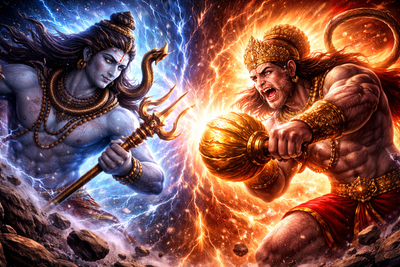 Why Did Shiva and Hanuman’s Clash Shock the Universe?