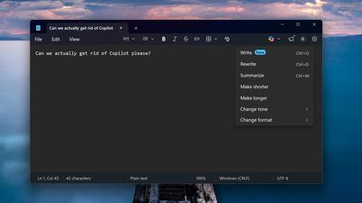 Microsoft starts removing Copilot from Windows 11 — I’m saying that sarcastically because it's clearly just lip service