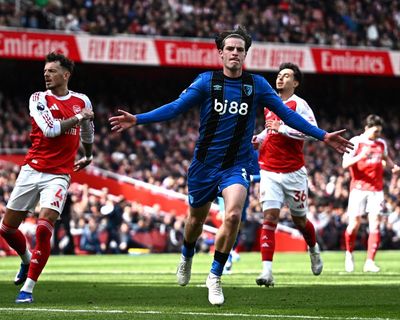 Alex Scott and Bournemouth deal blow to nervy Arsenal’s title hopes