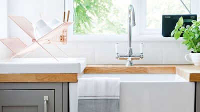 I've recently discovered 'over-the-sink' kitchen accessories – the easiest way to maximise the space in any small kitchen