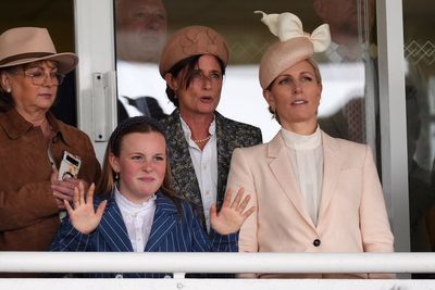 Mia Tindall enjoys Aintree Ladies’ Day outing with parents Zara and Mike