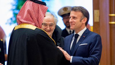 Macron presses for Middle East de-escalation as Iran–US talks begin