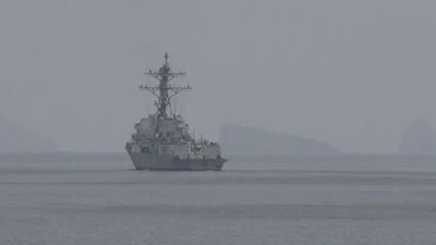 ‘Establishing new passage’: US says two navy ships crossed Strait of Hormuz; Iran says otherwise